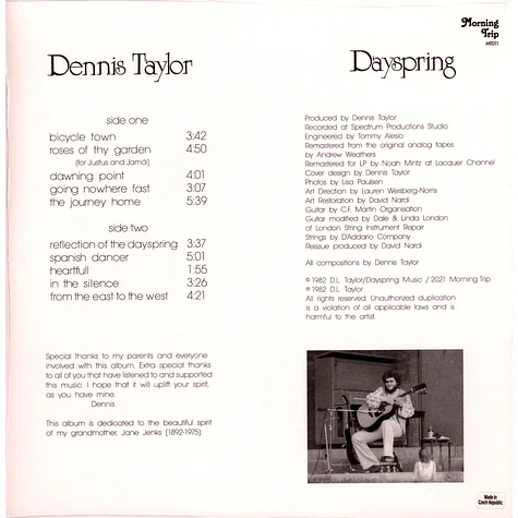Dennis Taylor - Dayspring