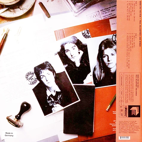 Paul McCartney & Wings - Band On The Run Limited 50th Anniversary Edition Half-Speed Mastered