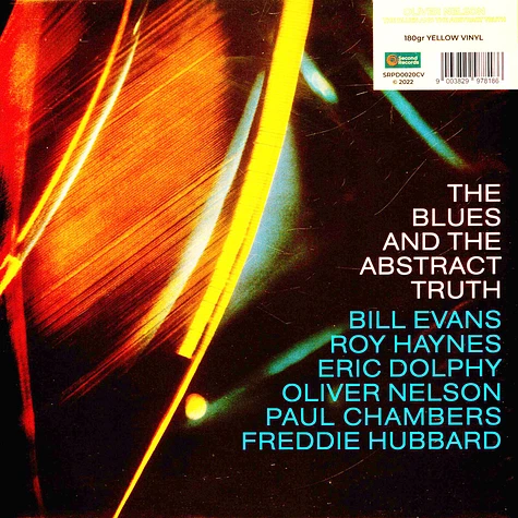 Oliver Nelson - The Blues And The Abstract Truth With Bill Evans Edition Colored Vinyl Edition