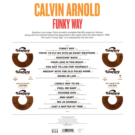 Calvin Arnold - Funky Way: Venture Recordings 1967-1969