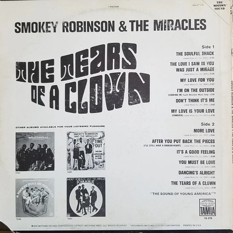 The Miracles - The Tears Of A Clown