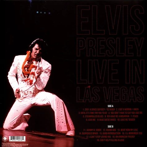 Elvis Presley - Live In Las Vegas