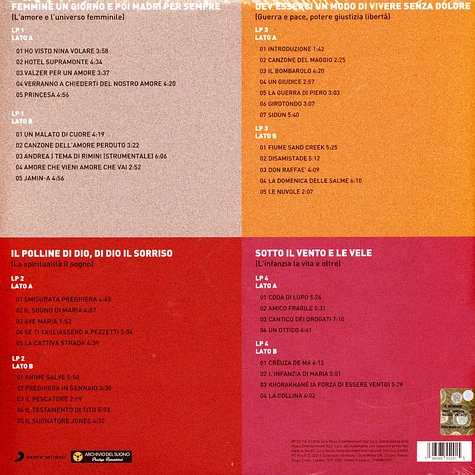 Fabrizio De Andre' - Tu Che M'ascolti Insegnami Multicolored Vinyl Edition