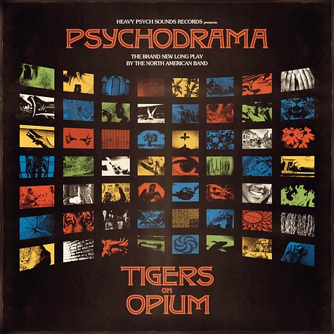 Tigers On Opium - Psychodrama 3 Colored Striped Vinyl Edition