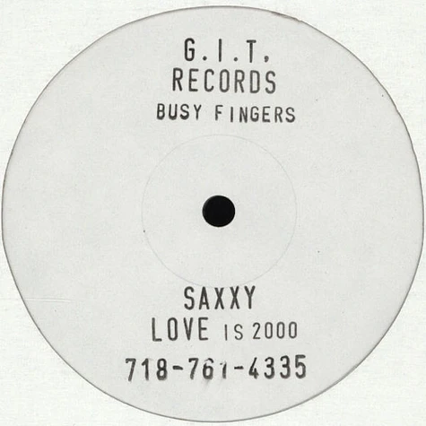 Busy Fingers - Saxxy