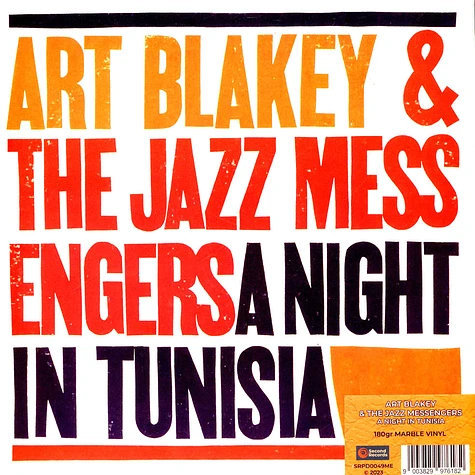 Art Blakey & The Jazz Messengers - A Night In Tunisia Orange Marble Vinyl Edition