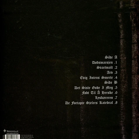 Mork - Katedralen Black Vinyl Edition