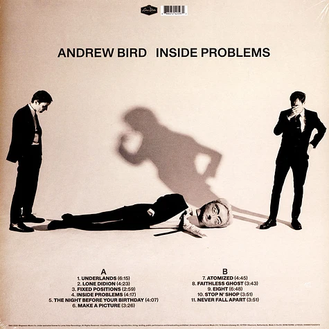Andrew Bird - Inside Problems Indie Exclusive Colored Vinyl Edition