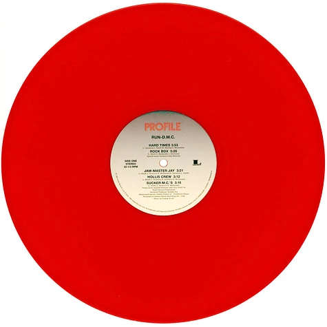 Run DMC - Run-DMC Red Vinyl Edition