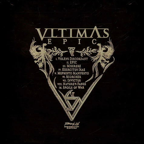 Vltimas - Epic Gold / Black Marbled Vinyl Edition