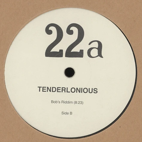 Tenderlonious - All Your Way / Bobs Riddim