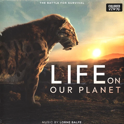 Lorne Balfe - OST Life On Our Planet Translucent Sea Blue Vinyl Edition