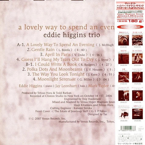 Eddie Higgins Trio - Lovely Way To Spend An Evening