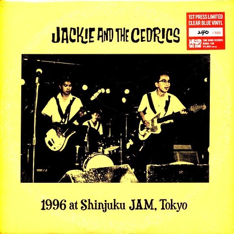 Jackie & The Cedrics - 1996 At Shinjuku Jam, Tokyo Clear Blue Vinyl Edition