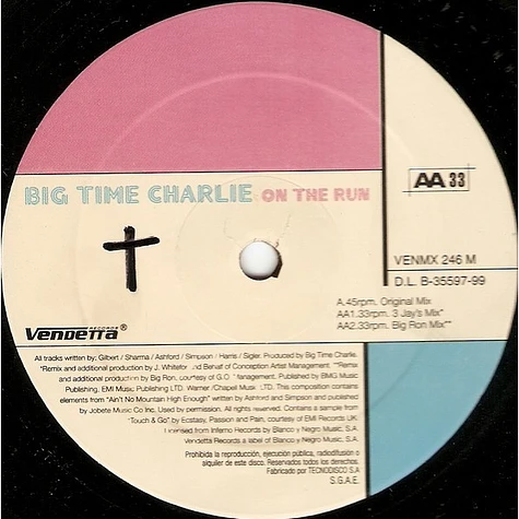 Big Time Charlie - On The Run