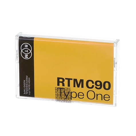 RTM Leerkassette - C90 Type One Blank Audio Cassette (HHV Bundle)