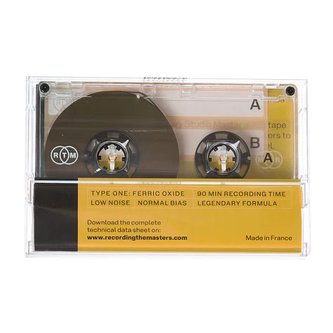 RTM Leerkassette - C90 Type One Blank Audio Cassette (HHV Bundle)