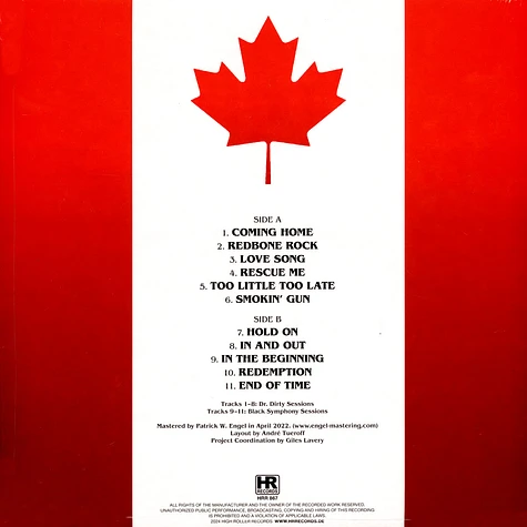 Rhett Forrester - The Canadian Years Black Vinyl