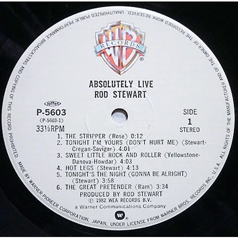 Rod Stewart - Absolutely Live