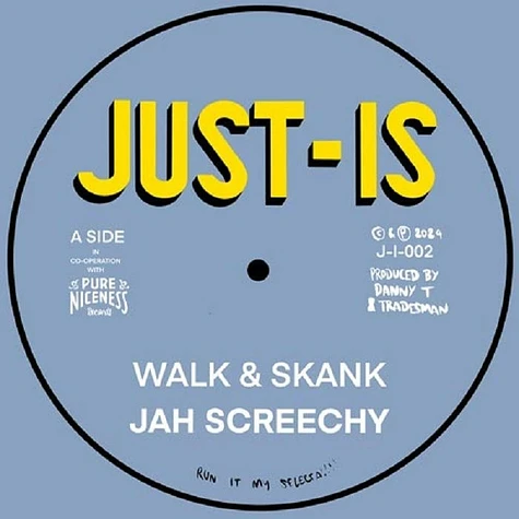 Jah Screechy - Walk & Skank / Dubwise