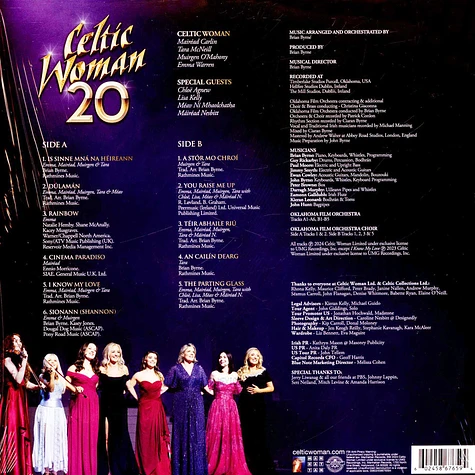 Celtic Woman - 20 (20th Anniversary) Black Vinyl Edition