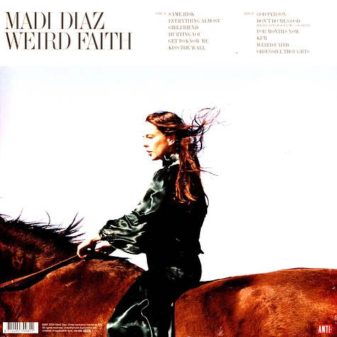 Madi Diaz - Weird Faith Black Vinyl Edition