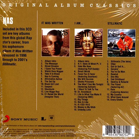 Nas - Original Album Classics