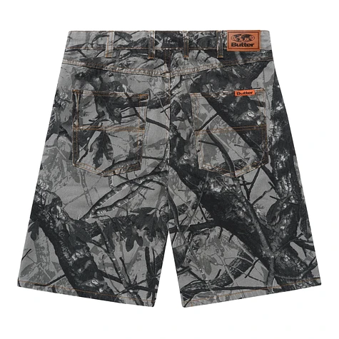 Butter Goods - Foliage Camo Denim Shorts