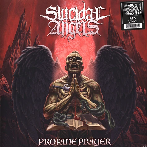 Suicidal Angels - Profane Prayer solid Red Vinyl Edition