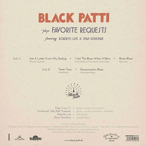 Black Patti / Roberto Luti / Ryan Donohue - Favorite Requests Limited Edition EP