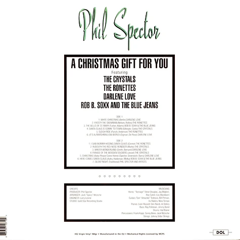 Phil Spector - A Christmas Gift For You Colored Vinyl Edition