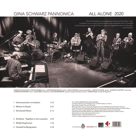 Gina Schwarz Pannonica - All Alone 2020
