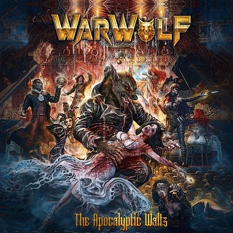 Warwolf - The Apocalyptic Waltz Blau Transparent