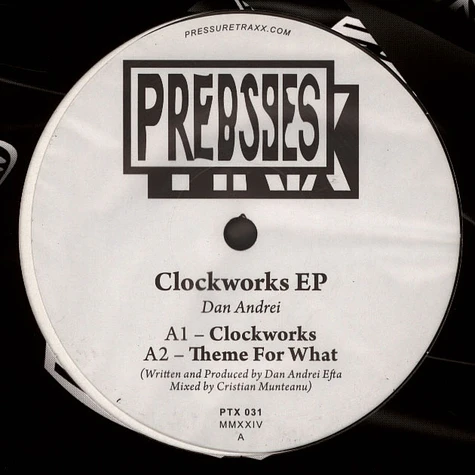 Dan Andrei - Clockworks EP