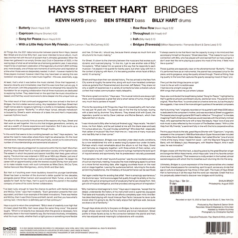 Kevin Hays / Ben Street / Billy Hart - Bridges