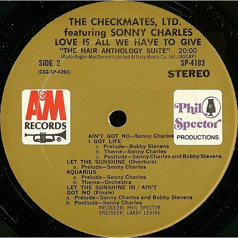 The Checkmates Ltd. - Love Is All We Have To Give