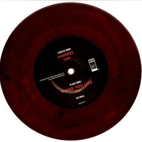 Naked Raygun - Amishes Red Swirl Colored Vinyl Edition