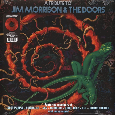 V.A. - A Tribute To Jim Morrison & The Doors Red Black Vinyl Edition