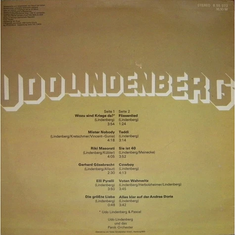 Udo Lindenberg - Udo Lindenberg