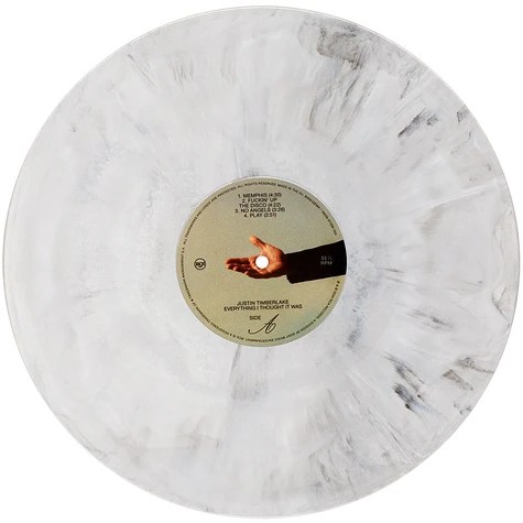 Justin Timberlake - Everything I Thought I Was Metallic Silver Vinyl Edition