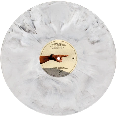 Justin Timberlake - Everything I Thought I Was Metallic Silver Vinyl Edition