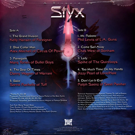 V.A. - A Tribute To Styx Pink Vinyl Edition