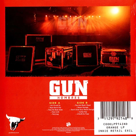 Gun - Hombres Orange Vinyl Edition Edition