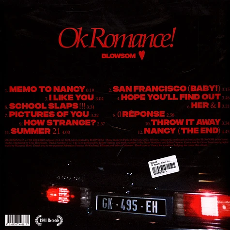 Blowsom - Ok Romance Clear Vinyl Edition