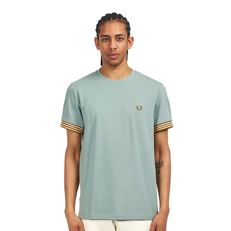 Fred Perry - Striped Cuff T-Shirt