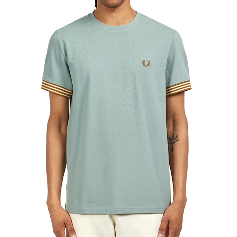 Fred Perry - Striped Cuff T-Shirt