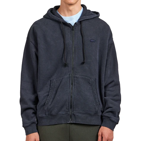 Lacoste - Washed Effect Fleece Hoodie