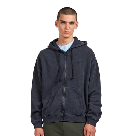 Lacoste - Washed Effect Fleece Hoodie