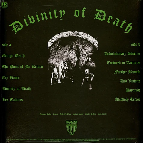 Nekromantheon - Divinity Of Death Black Vinyl Edition