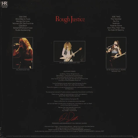 Tytan - Rough Justice Deep Purple Vinyl Edition